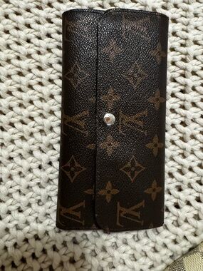 Louis Vuitton Brown Monogram Canvas Wallet